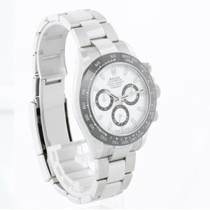 Rolex Ceramic White dial Cosmograph Daytona 116500LN