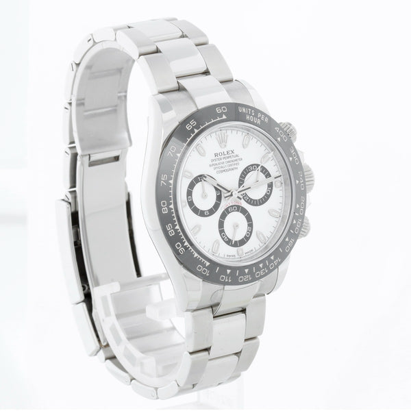 Rolex Ceramic White dial Cosmograph Daytona 116500LN
