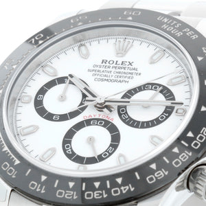 Rolex Ceramic White dial Cosmograph Daytona 116500LN
