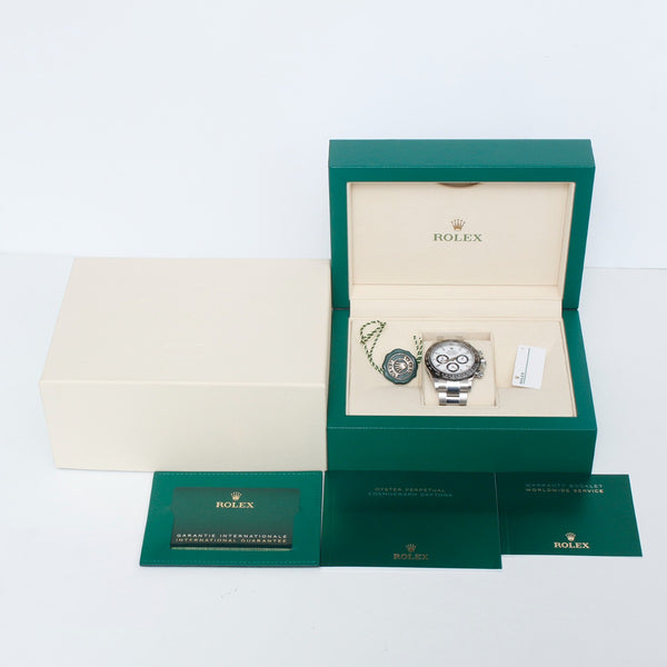 Rolex Ceramic White dial Cosmograph Daytona 116500LN