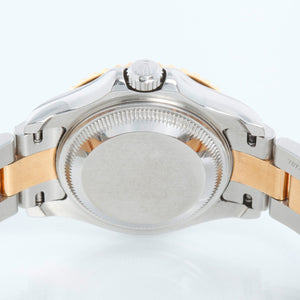 Rolex Ladies Yacht - Master 2-Tone Watch 69623 White Dial White Dial