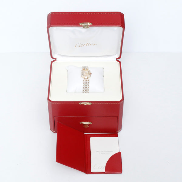 Cartier Classique Pearl & Diamond Ladies Watch