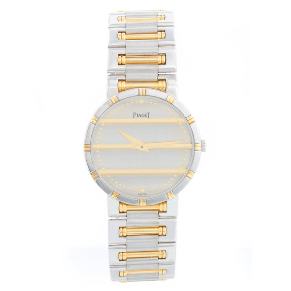Piaget Dancer Men's 31mm 18k Yellow & White Gold Quartz Watch 84023 K81