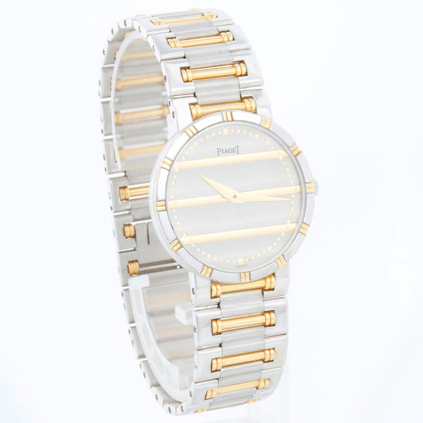 Piaget Dancer Men's 31mm 18k Yellow & White Gold Quartz Watch 84023 K81