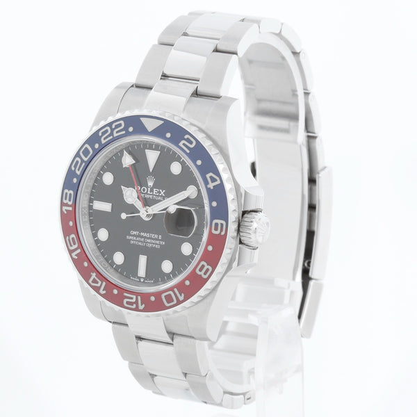 Rolex GMT - Master II 126710 BLRO Stainless Steel Men's Watch " Pepsi "
