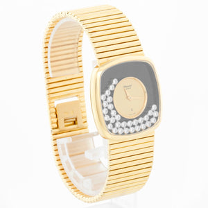 Chopard Happy Diamond 18k Yellow Gold Black Onyx