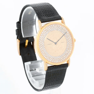 Corum $5 18k Yellow Gold Coin & Diamond  Ladies Watch