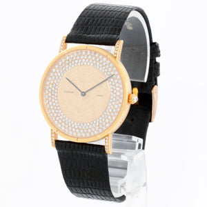 Corum $5 18k Yellow Gold Coin & Diamond  Ladies Watch