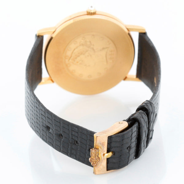 Corum $5 18k Yellow Gold Coin & Diamond  Ladies Watch