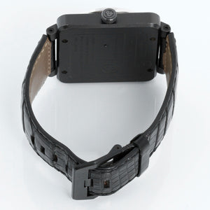 Bell & Ross Stainless Steel Diamond Automatic Mens Watch BR01-92