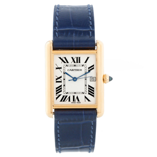 Cartier Tank Louis 18K Yellow Unisex Gold Watch W1529756 2441