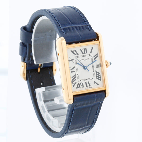 Cartier Tank Louis 18K Yellow Unisex Gold Watch W1529756 2441