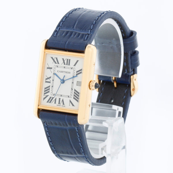 Cartier Tank Louis 18K Yellow Unisex Gold Watch W1529756 2441