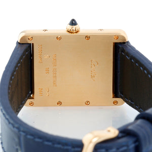 Cartier Tank Louis 18K Yellow Unisex Gold Watch W1529756 2441