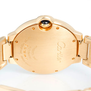 Cartier Ballon Bleu 36mm 18k Yellow Gold Watch W69003Z2