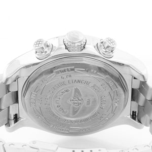 Breitling Avenger Black Dial Men's Chrono Stainless Steel Watch A13370