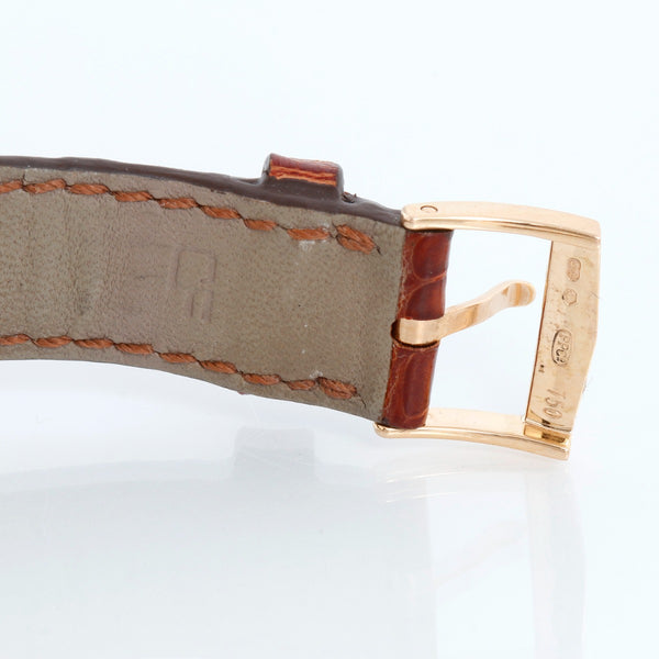 Patek Philippe Ref 96 With Rare Pink Dial Calatrava 18k Rose Gold Men's Watch