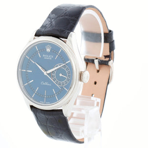 Rolex Cellini White Gold Mens Dress Watch Ref 50519