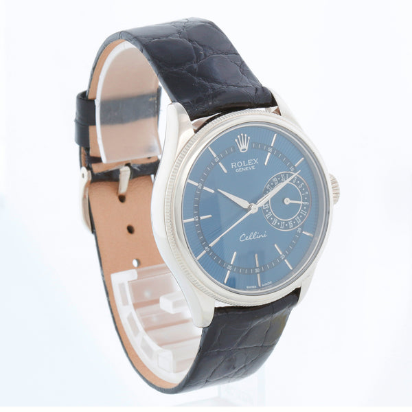 Rolex Cellini White Gold Mens Dress Watch Ref 50519