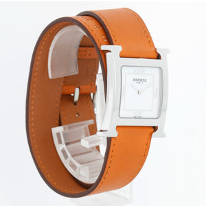 Hermes Stainless Steel Heure H Ladies Watch HH1.510
