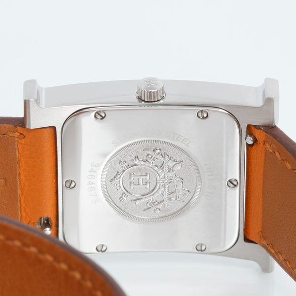 Hermes Stainless Steel Heure H Ladies Watch HH1.510
