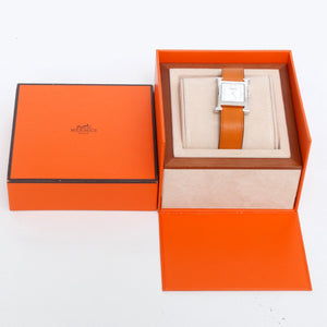 Hermes Stainless Steel Heure H Ladies Watch HH1.510