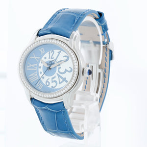 Audemars Piguet "Millenary" Blue Ladies Watch 77301ST.ZZ.D303CR.01