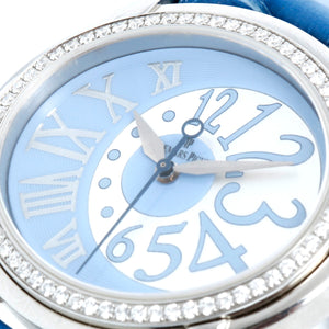 Audemars Piguet "Millenary" Blue Ladies Watch 77301ST.ZZ.D303CR.01