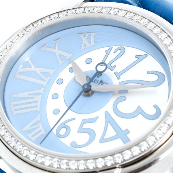 Audemars Piguet "Millenary" Blue Ladies Watch 77301ST.ZZ.D303CR.01