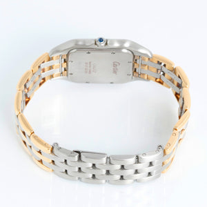 Cartier 3-Row Panther 2-Tone Steel & Gold Jumbo  Watch W25027B8