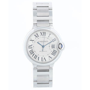 Cartier Ballon Bleu Midsize Stainless Steel Watch W6920046 3284