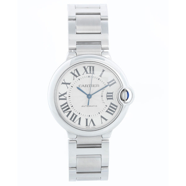 Cartier Ballon Bleu Midsize Stainless Steel Watch W6920046 3284