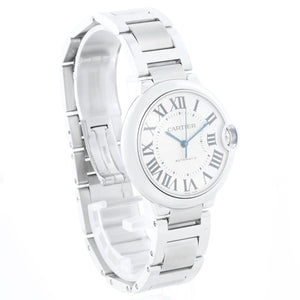 Cartier Ballon Bleu Midsize Stainless Steel Watch W6920046 3284