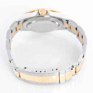 Rolex Submariner Men's 2-Tone Watch 16613 Black Dial