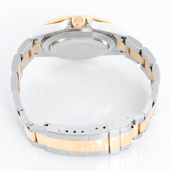 Rolex Submariner Men's 2-Tone Watch 16613 Black Dial