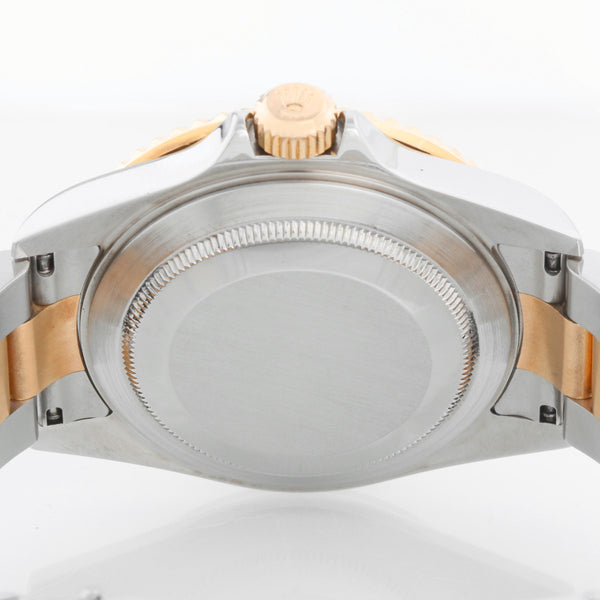 Rolex Submariner Men's 2-Tone Watch 16613 Black Dial