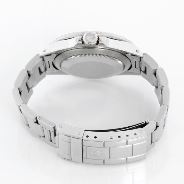 Vintage Rolex Submariner 16800 Stainless Steel Men's Watch with Distinctive Patina