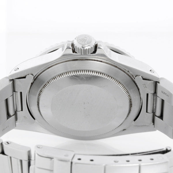 Vintage Rolex Submariner 16800 Stainless Steel Men's Watch with Distinctive Patina