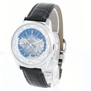 Jaeger LeCoultre Geophysic Universal Time Stainless Steel Men's Watch Ref Q8108420