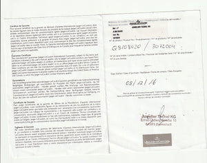 Jaeger LeCoultre Geophysic Universal Time Stainless Steel Men's Watch Ref Q8108420