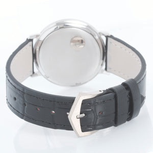 Patek Philippe "Back Wind"  White Gold Men's Watch Ref. 3569