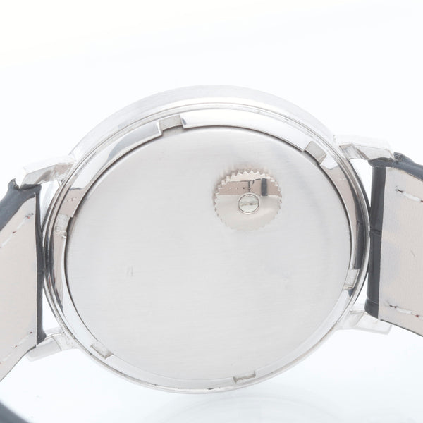 Patek Philippe "Back Wind"  White Gold Men's Watch Ref. 3569