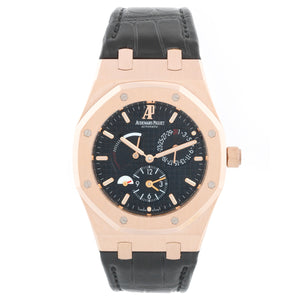 Audemars Piguet Royal Oak Dual Time Rose Gold Mens Watch 26120OR.00.D002CR.01