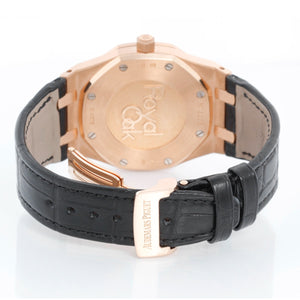 Audemars Piguet Royal Oak Dual Time Rose Gold Mens Watch 26120OR.00.D002CR.01