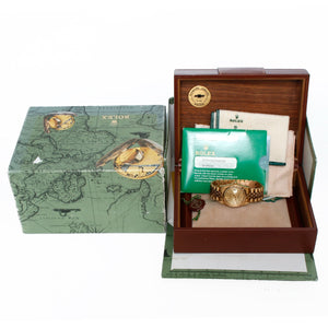 Ultra Rare Collectors Piece Rolex Datejust Men's 18k Chevrolet Diamond Jubilee Watch 16018