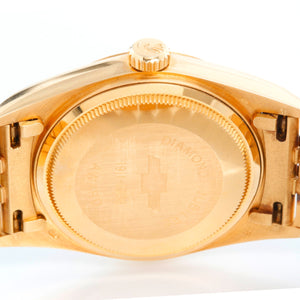 Ultra Rare Collectors Piece Rolex Datejust Men's 18k Chevrolet Diamond Jubilee Watch 16018