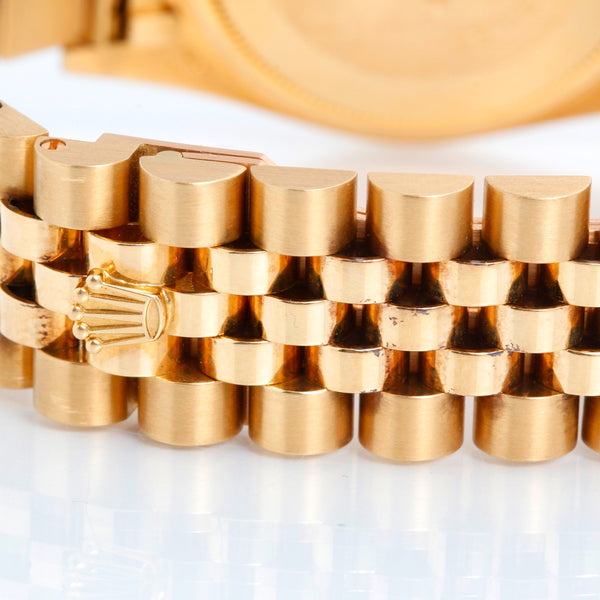 Ultra Rare Collectors Piece Rolex Datejust Men's 18k Chevrolet Diamond Jubilee Watch 16018