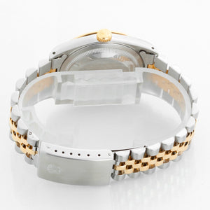 Rolex Datejust Men's 2-Tone Watch 16233 White Dial