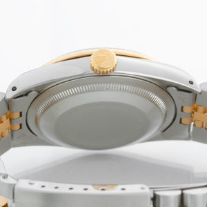 Rolex Datejust Men's 2-Tone Watch 16233 White Dial