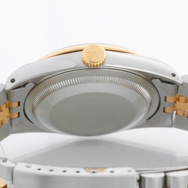 Rolex Datejust Men's 2-Tone Watch 16233 White Dial